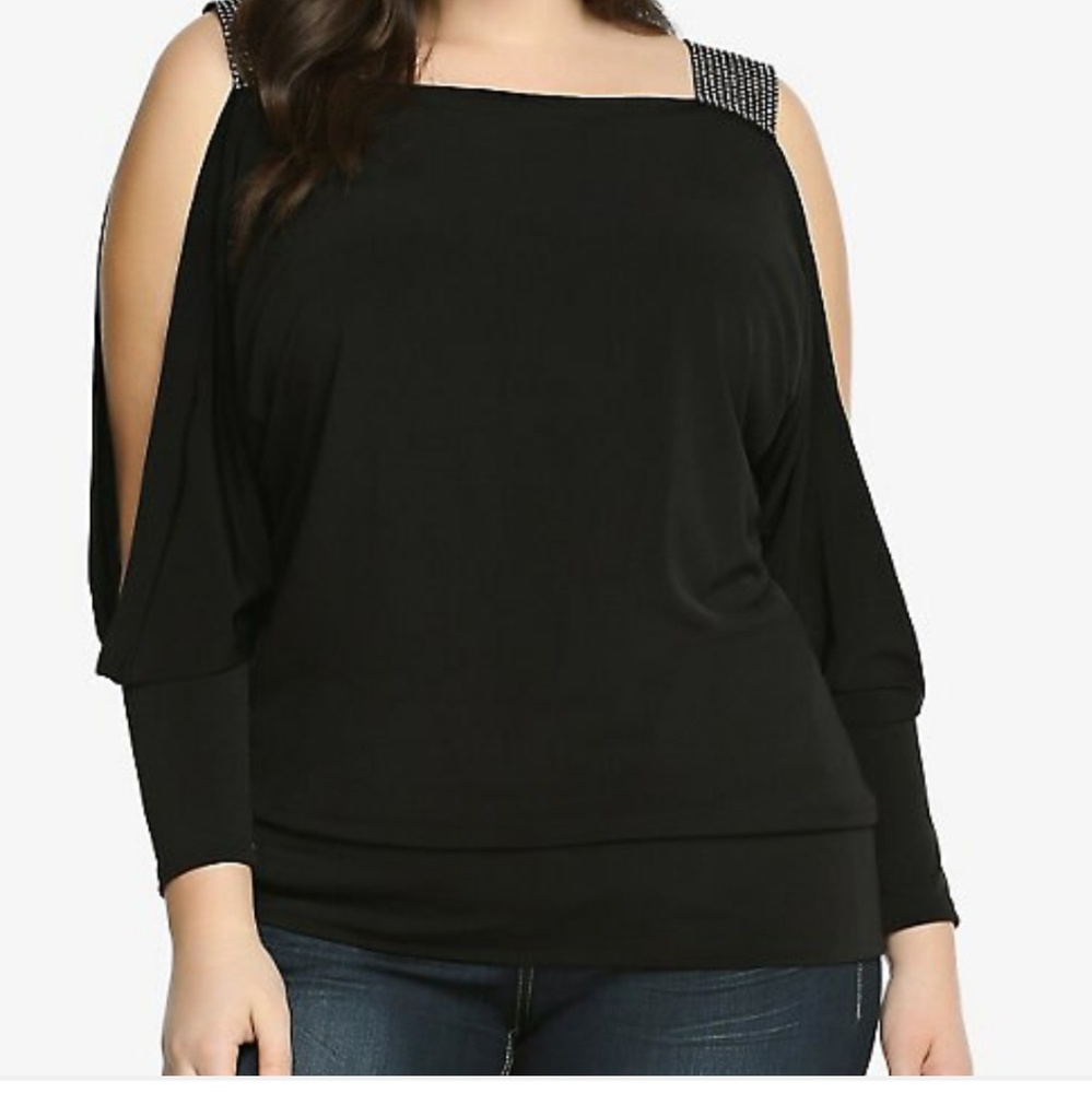Torrid Gemstone Cold Shoulder Top